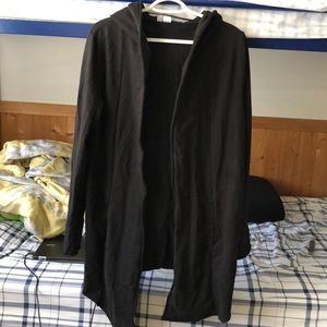 H&M Coat Men's Size M 175/100A Black With Hood